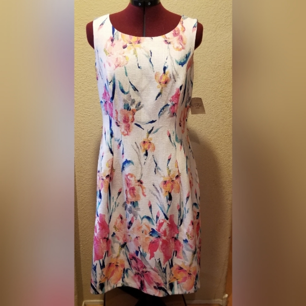 Kasper floral dress size 12